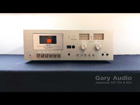 Akai CS-705D 2-Head Stereo Cassette Deck CS 705 D Japan 1976 image 16
