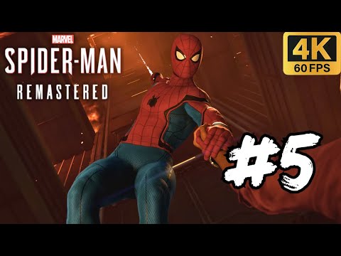 Marvel's Spider-Man Remastered Walkthrough Part 5 [4K 60FPS]