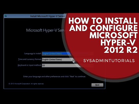 comment installer hyper v