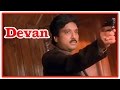 Devan Tamil Movie | Scenes | Saikumar's goon threatens Karthik