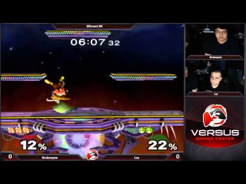 VS Weekly 2/26/15 - Brokenyew (Fox) vs Lex (Peach) - Melee