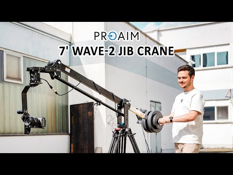 Proaim 7' Wave-2 Camera Jib Crane w Pan Tilt, Dolly & Stand - Assembly Video