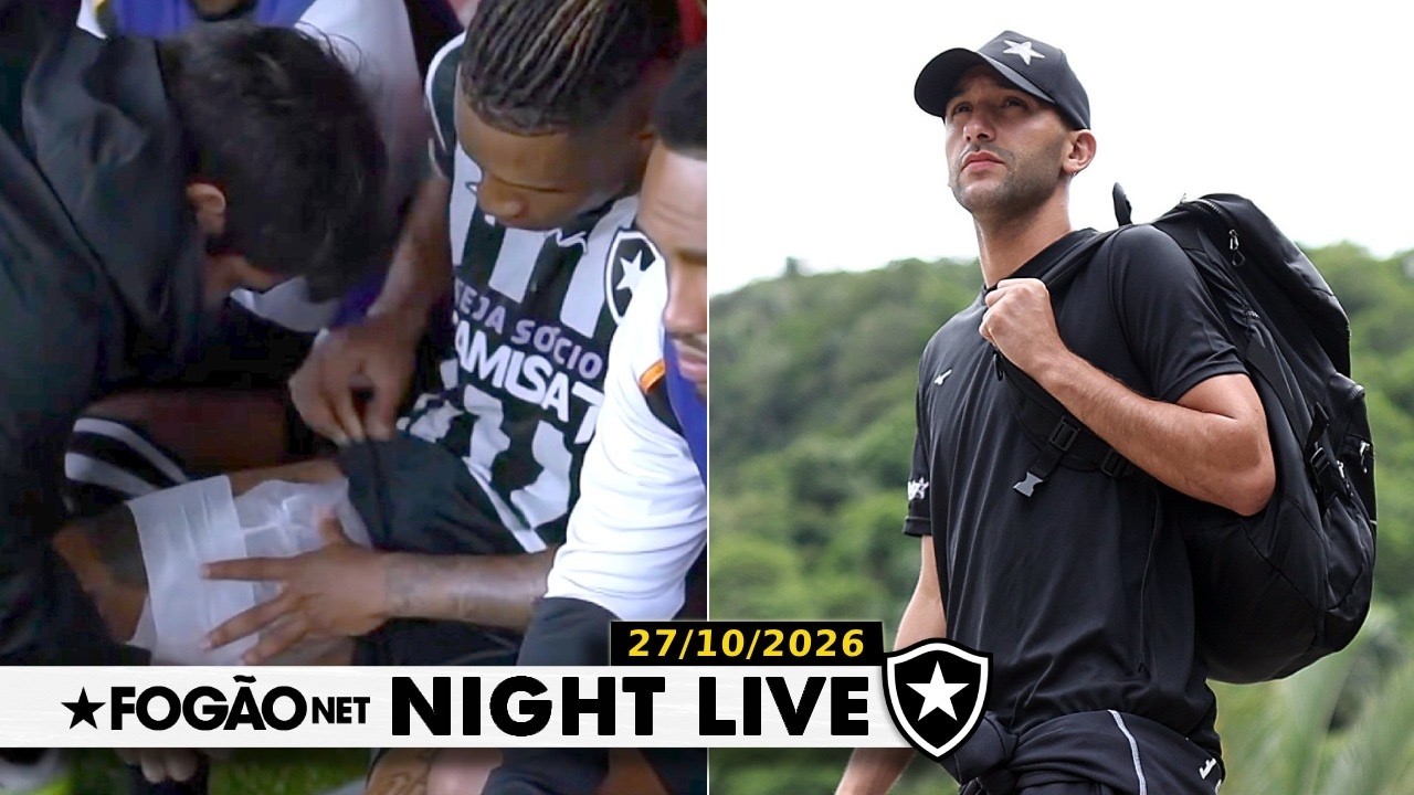 NIGHT LIVE | Danilo desfalca o Botafogo quarta; clube nega acordo com John Textor