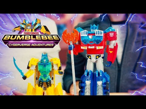 Bumblebee & Optimus Prime Toy Unboxing! | Bumblebee Cyberverse Adventures | Transformers Official