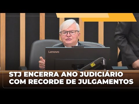 📺 JJ – STJ concludes the Judicial Year with over 500,000 cases received and 771,000 judged.