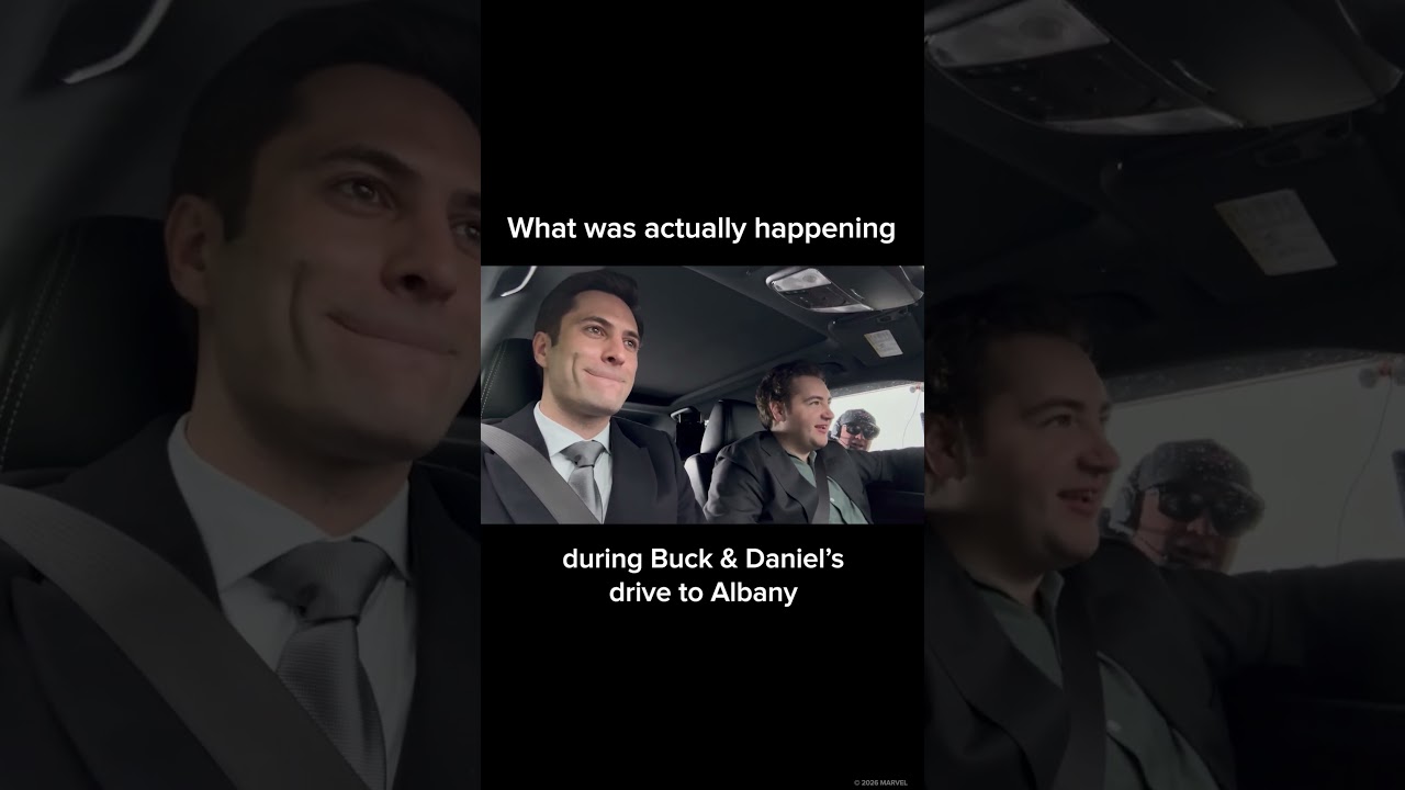 What a road trip with Michael Gandolfini and Arty Froushan actually looks like.