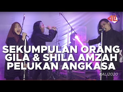 Anugerah Lagu Indie: Sekumpulan Orang Gila & Shila Amzah - Pelukan Angkasa.
