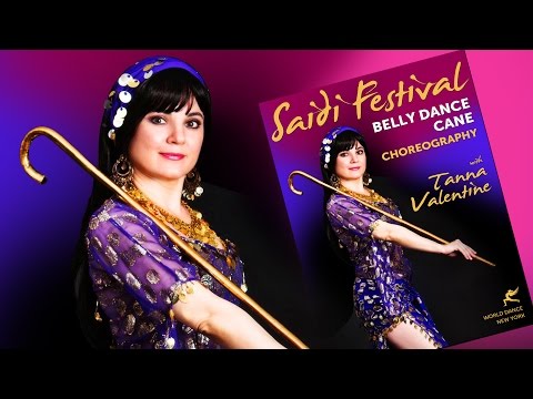 Saidi Festival - Belly Dance Cane with Tanna Valentine | Full How-to Program → WorldDanceNewYork.com