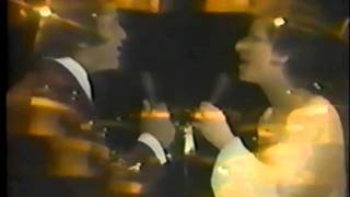 Jane and Johnny Mathis at the 1979 Oscars