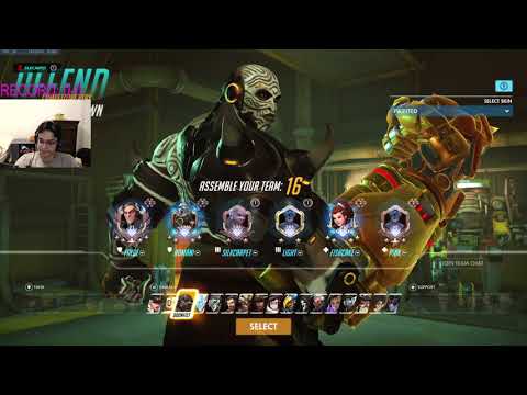 Overwatch Top Ranked Doomfist Gameplay By Rank 1 Doomfist KevinDurant