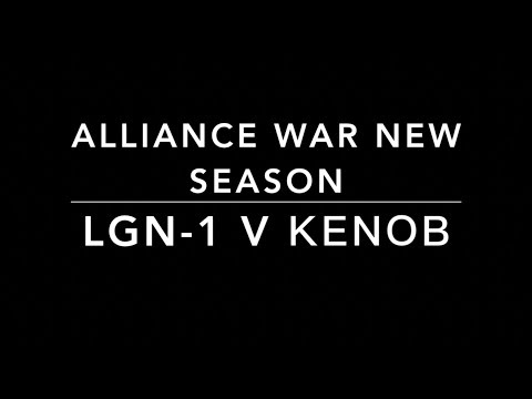 LGN-1 v KENOB - NEW SEASON - R5 Iceman on N24 -Tier 1 Alliance Wars