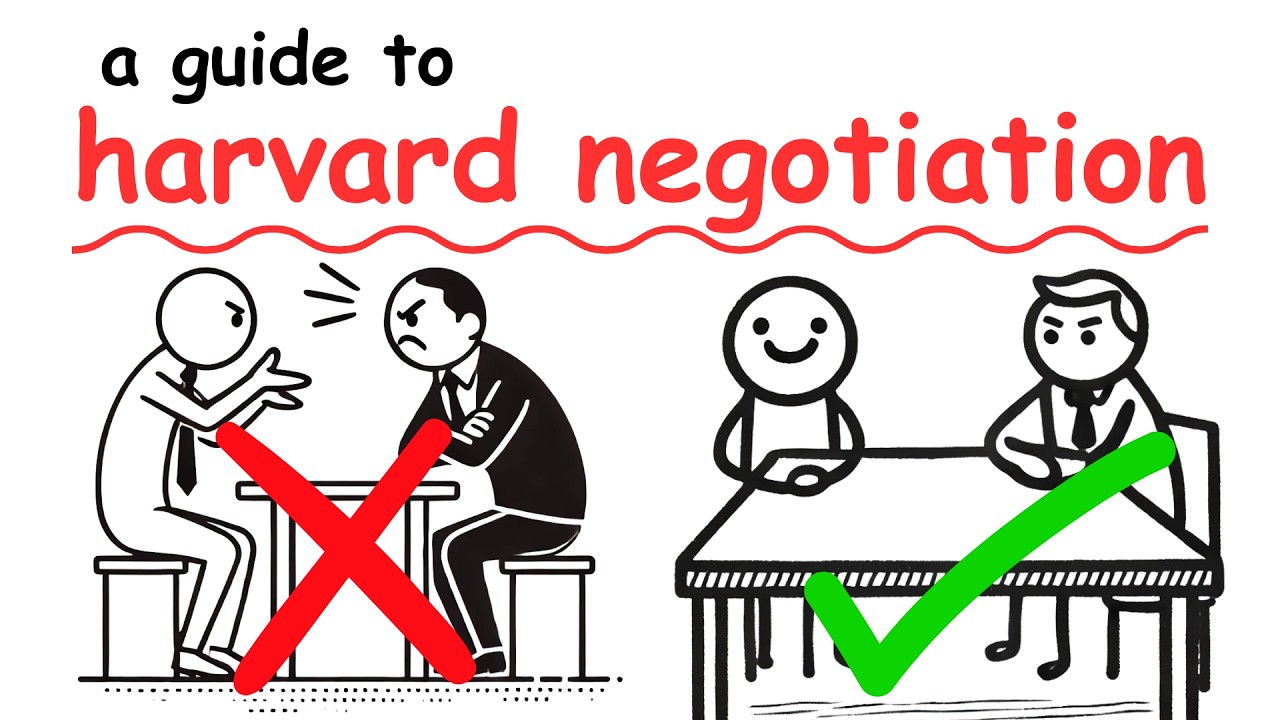 Every HARVARD Negotiation Tactic Explained in 15 Minutes