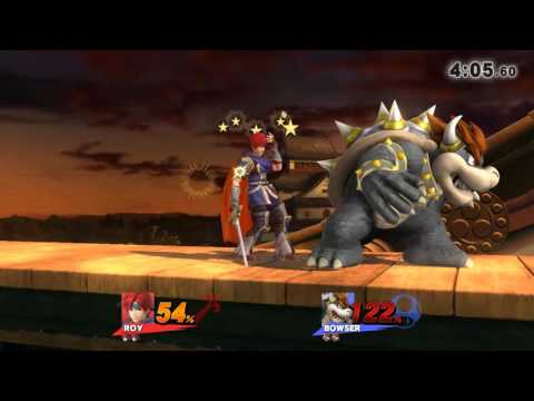 Roy vs Bowser