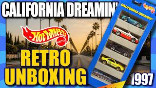 1997 Hot Wheels California Dreamin' 5-Pack | Epic Retro Unboxing!