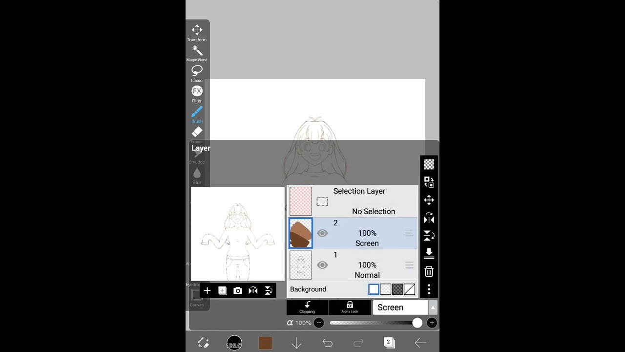 How to change outline color | ibis paint x tutorial #shorts_