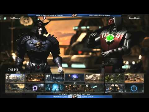 MKX @ Pillar of Salt - Gandyman (Shinnok) vs Beyond Toxin (Ermac) [720p/60fps]