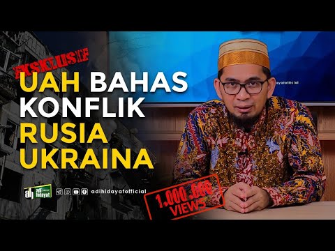 <p>EKSKLUSIF !!! UAH Bahas Konflik RUSIA UKRAINA Oleh Ustadz Adi Hidayat<br />
Mari sebarkan kebaikan seluas-luasnya dengan membagikan video ini, subscribe channel, dan aktifkan notifikasi untuk mendapatkan ilmu dan informasi terbaru dari Ustaz Adi Hidayat, Lc., M.A. (UAH)<br />
#kajianUAH #RusiaVsUkraina</p>
<p>UAH Official Social Media:<br />
facebook.com/adihidayatofficial<br />
instagram.com/adihidayatofficial<br />
t.me/adihidayatofficial<br />
youtube.com/adihidayatofficial</p>
<p>*Tidak diperkenankan mengunggah ulang konten atau materi kami untuk kepentingan komersil dan monetisasi.</p>
<p>Untuk mendukung Kegiatan Pengembangan Dakwah Quantum Akhyar Institute, donasi dapat disalurkan melalui:<br />
1. Rekening BTN Syariah (BTN, kode bank: 200)<br />
7122 082 337 a.n Yayasan Institut Quantum Akhyar<br />
untuk Operasional Quantum Akhyar Institute.</p>
<p>2. Rekening Bank Syariah Indonesia (BSI, ex. BSM, kode bank: 451)<br />
7088 490 228 a.n Ibrohim Hanif<br />
untuk Operasional Dakwah.</p>
<p>3. Rekening Bank Syariah Indonesia (BSI, ex. BSM, kode bank: 451)<br />
7123 985 634 a.n Ita Haryati<br />
untuk Wakaf Buku Hafalan Al-Qur'an.</p>
<p>4. Rekening Bank Syariah Indonesia (BSI)<br />
111 4444 142 a.n Yayasan Mahad Islam Rafiah Akhyar<br />
Untuk Pembangunan Pesantren MIRA</p>
<p>5. Untuk mendapatkan informasi terbaru seputar program dari Quantum Akhyar Institute, silakan pantau situs quantumakhyar.com.</p>
<p>6. Untuk daftar menjadi Mahasantri Mira Institute sebelumnya DIWAJIBKAN membeli Paket Spesial Mira Institute yang tersedia di App UAH Corner.<br />
Jika ingin mendaftar menjadi santri MIRA mira.quantumakhyar.com/</p>
<p>EKSKLUSIF !!! UAH Bahas Konflik RUSIA UKRAINA Oleh Ustadz Adi Hidayat<br />
Mari sebarkan kebaikan seluas-luasnya dengan membagikan video ini, subscribe channel, dan aktifkan notifikasi untuk mendapatkan ilmu dan informasi terbaru dari Ustaz Adi Hidayat, Lc., M.A. (UAH)<br />
#kajianUAH #RusiaVsUkraina</p>
<p>UAH Official Social Media:<br />
facebook.com/adihidayatofficial<br />
instagram.com/adihidayatofficial<br />
t.me/adihidayatofficial<br />
youtube.com/adihidayatofficial</p>
<p>*Tidak diperkenankan mengunggah ulang konten atau materi kami untuk kepentingan komersil dan monetisasi.</p>
<p>Untuk mendukung Kegiatan Pengembangan Dakwah Quantum Akhyar Institute, donasi dapat disalurkan melalui:<br />
1. Rekening BTN Syariah (BTN, kode bank: 200)<br />
7122 082 337 a.n Yayasan Institut Quantum Akhyar<br />
untuk Operasional Quantum Akhyar Institute.</p>
<p>2. Rekening Bank Syariah Indonesia (BSI, ex. BSM, kode bank: 451)<br />
7088 490 228 a.n Ibrohim Hanif<br />
untuk Operasional Dakwah.</p>
<p>3. Rekening Bank Syariah Indonesia (BSI, ex. BSM, kode bank: 451)<br />
7123 985 634 a.n Ita Haryati<br />
untuk Wakaf Buku Hafalan Al-Qur'an.</p>
<p>4. Rekening Bank Syariah Indonesia (BSI)<br />
111 4444 142 a.n Yayasan Mahad Islam Rafiah Akhyar<br />
Untuk Pembangunan Pesantren MIRA</p>
<p>5. Untuk mendapatkan informasi terbaru seputar program dari Quantum Akhyar Institute, silakan pantau situs quantumakhyar.com.</p>
<p>6. Untuk daftar menjadi Mahasantri Mira Institute sebelumnya DIWAJIBKAN membeli Paket Spesial Mira Institute yang tersedia di App UAH Corner.<br />
Jika ingin mendaftar menjadi santri MIRA mira.quantumakhyar.com/</p>