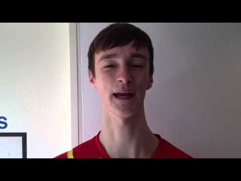 Patrick Seitzberg om 1. pladsen i Belgien