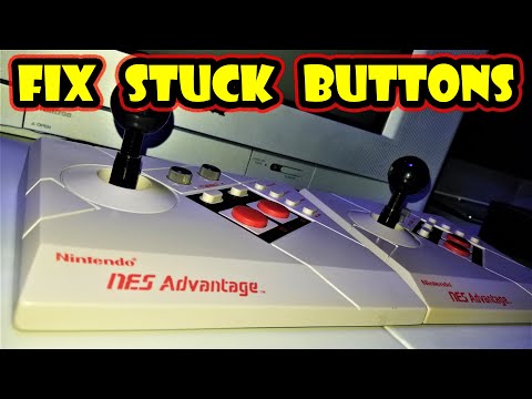 How to repair NES Advantage Controller: Fix for A & B buttons sticking.
