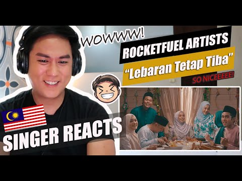 Lebaran Tetap Tiba - Ernie, Syamel, Sufi, Amira,Yuka, Irfan & Timah | SINGER REACTION