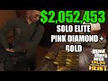 GTA Online Cayo Perico Heist Pink Diamond Gold SOLO Elite 2 052 453