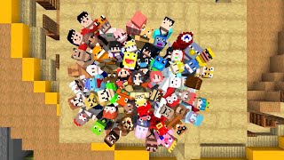 ここぬいとハム並んでるの好き - チャンネルの新しいアイコンとヘッダーを撮影してみた - マインクラフト【KUN】