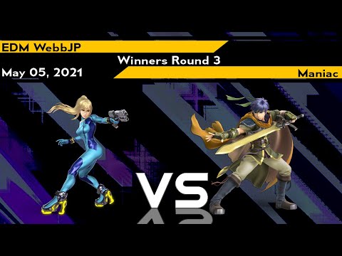 [Smash Ultimate] XeNOwifi 60 (Winners Round 3) - Maniac vs EDM  WebbJP