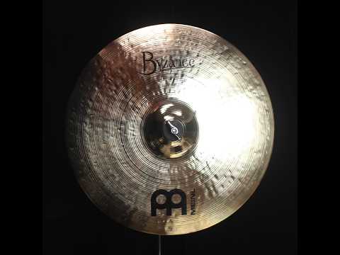 Meinl 16" Byzance Brilliant Medium Thin Crash - 1115g (video demo) Bild 2