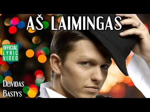 Deividas Bastys - Aš Laimingas (Official Lyric Video). Lietuviškos Dainos Su Žodžiais
