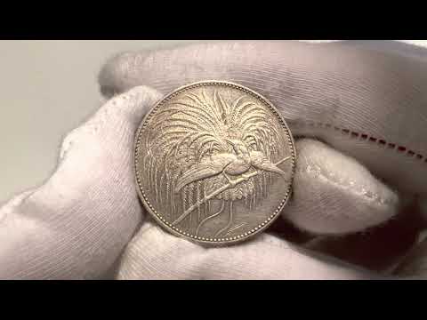 Aukcja 10, pozycja 1156, Niemcy, Nowa Gwinea, 2 marki 1894 A, Berlin, Rajski Ptak