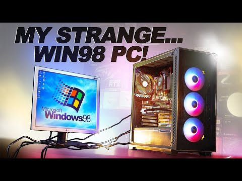 My STRANGE Windows 98 Retro Gaming PC Build!
