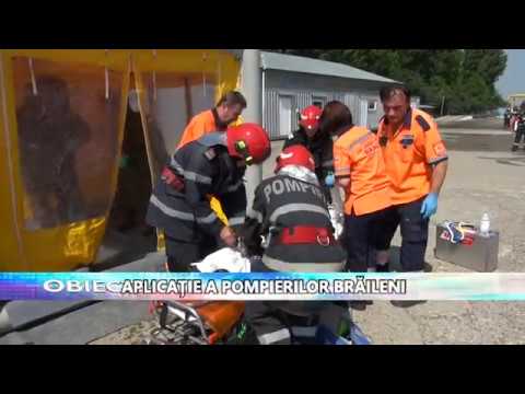 Știre Etv/ 30.06.2017 – APLICAȚIE A POMPIERILOR BRĂILENI
