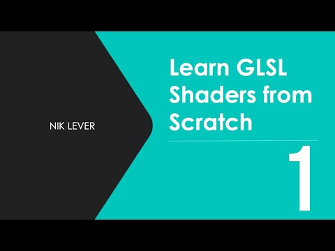 Learn GLSL Shaders from Scratch - 1