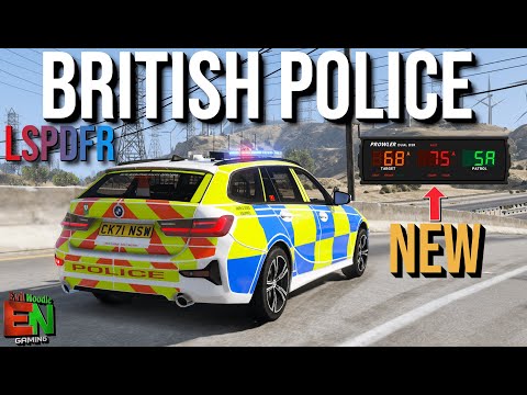 The New Speed Radar! LSPDFR UK (GTA 5 MODS)