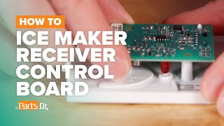 How to Replace Receiver Control Board part # W10898445 on Your Whirlpool Refrigerator