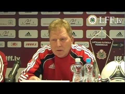 26.02.2012. Latvijas futbola izlases preses konference pirms Kazahstānas spēles