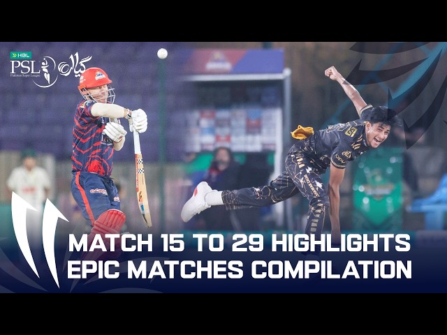 155 Minutes of Non Stop HBL PSL 11 Action in Karachi | Highlights | MZB1K