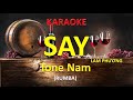 [KARAOKE] Say – Rumba (Lam Phương) – Tone Nam (Ebm) – #coverbytmn
