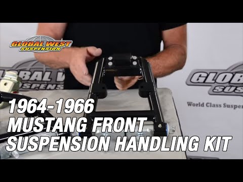 1964-1966 Mustang Front Suspension Handling Kit From Global West