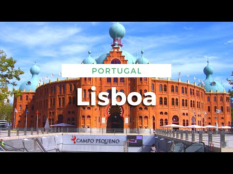 [HD] Lisboa Portugal - Caminhada desde o Campo Pequeno até à Alameda em HD com som ambiente