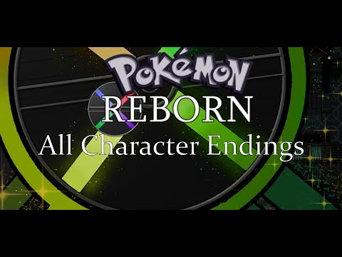 Pokemon Reborn E19 - All Post Game Credit Character Scenes
