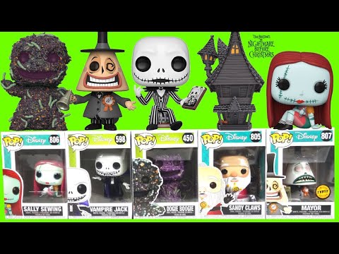 Tim Burtons Nightmare Before Christmas Funko Pop 2020 Collection Part 2