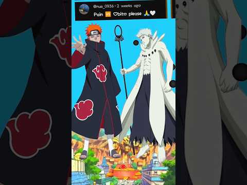 Pain vs obito | who is strong? #naruto #obito #youtubeshorts #shorts #narutoshippuden