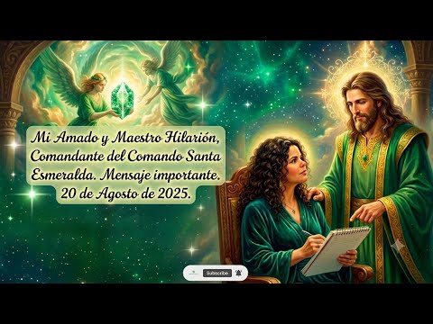 Maestro Hilarion, Comandante del comando Santa Esmeralda  del Rayo Verde 