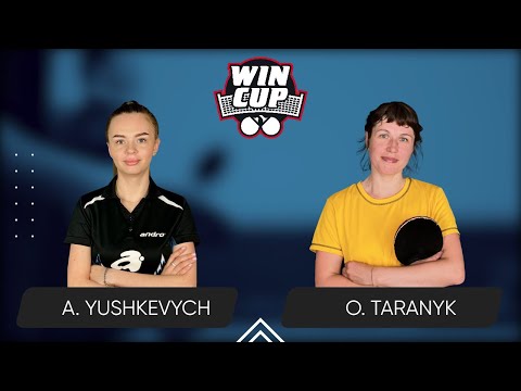 10:15 Anastasiia Yushkevych - Olena Taranyk 20.11.2024 WINCUP Women Professional. TABLE 2