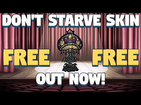 Don't Starve Together Free Skin - Mosaic Mushlamp Skin - Twitch Drop Free DST Skin - AVAILABLE NOW!