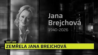 Zemřela „česká Bardotka“ Jana Brejchová. Bylo jí 86 let