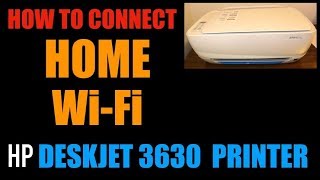hp printer 3632 wifi setup