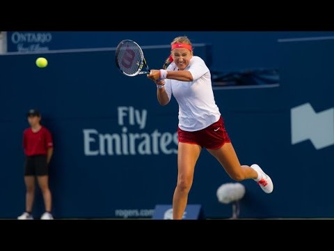 2015 Rogers Cup Second Round WTA Highlights