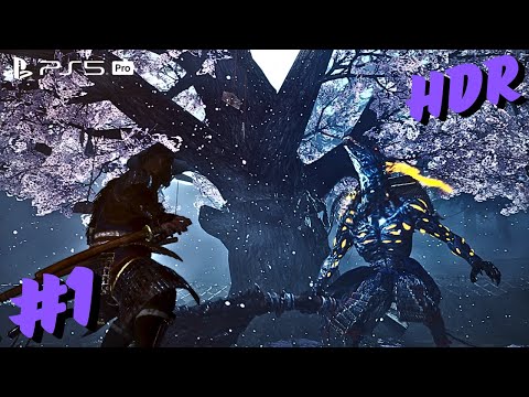 Nioh 2 Remastered- PS5 PRO Gameplay part 1 4K HDR